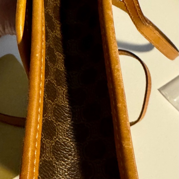 Celine Macadam Vintage Patterned Crossbody Bag and Wallet Set - Picture 5 of 14